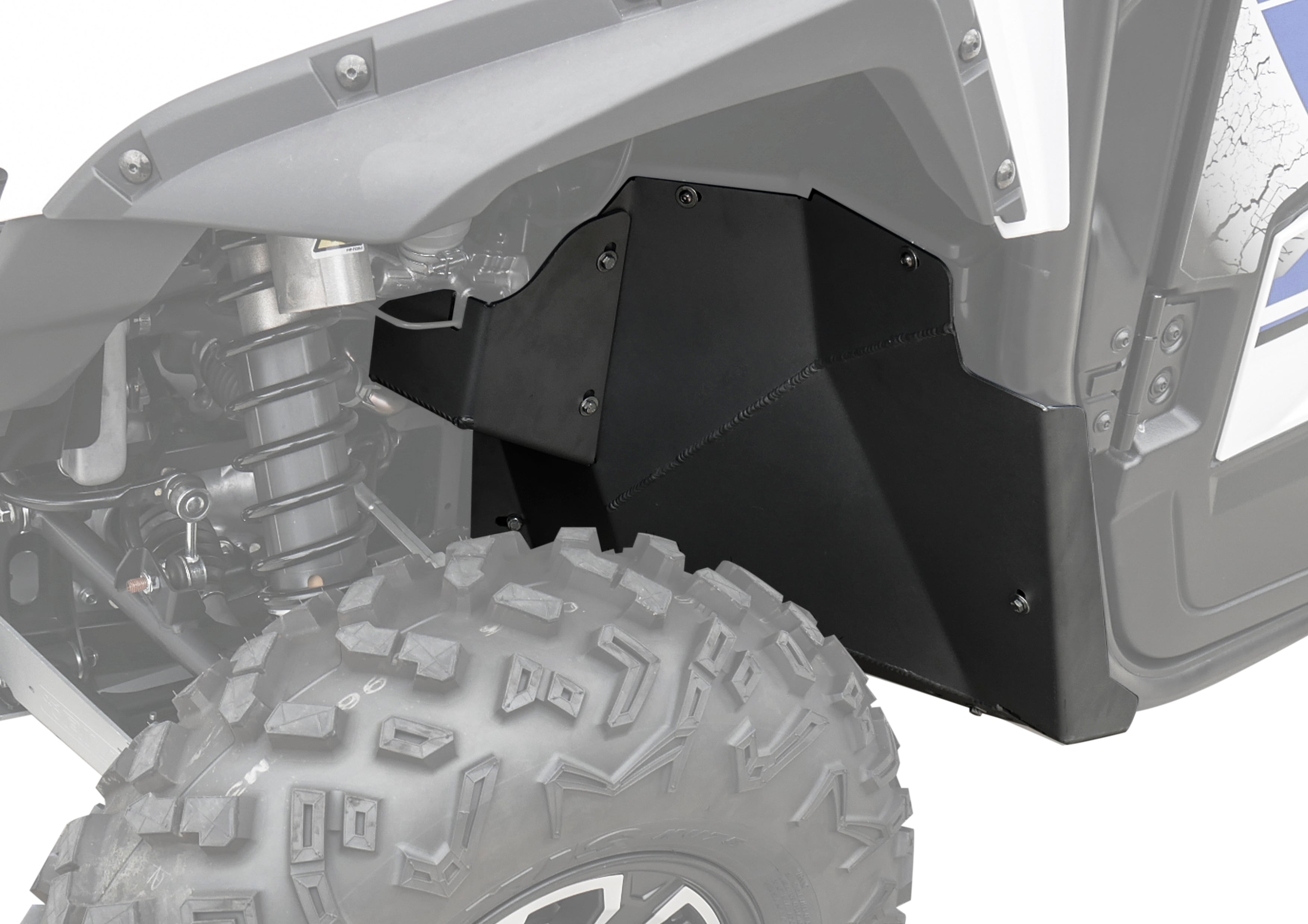 Photo of Yamaha Wolv X2/R-Spec/R-SpecSE/X4/SE Footwell Protection by Rival Powersports USA - Premium for UTVs / Side by Sides