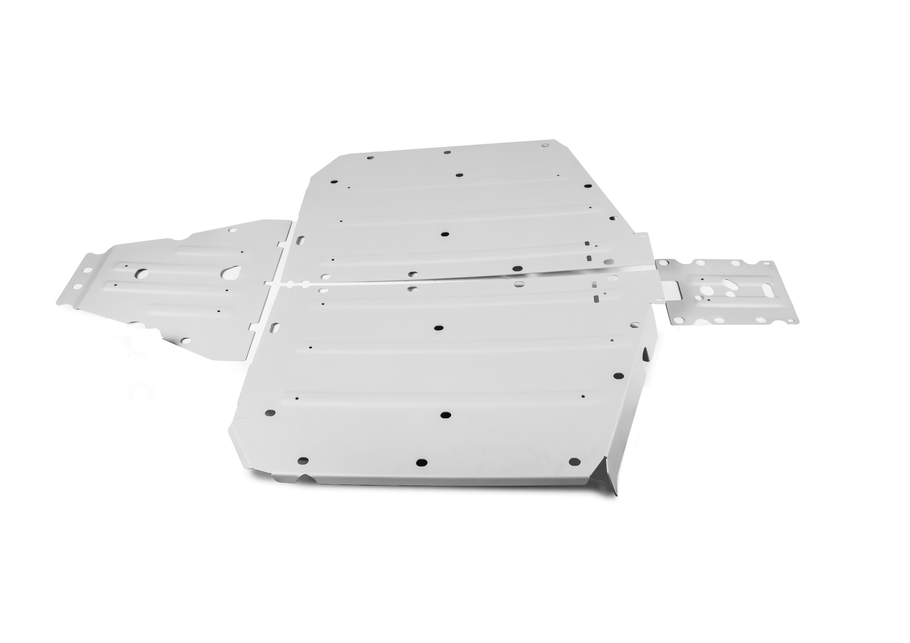 Photo of Polaris Ranger 1000 / 1000 XP / EPS Alloy Central Skid Plate by Rival Powersports USA - Premium Central Skid Plate Alloy for UTVs / Side by Sides