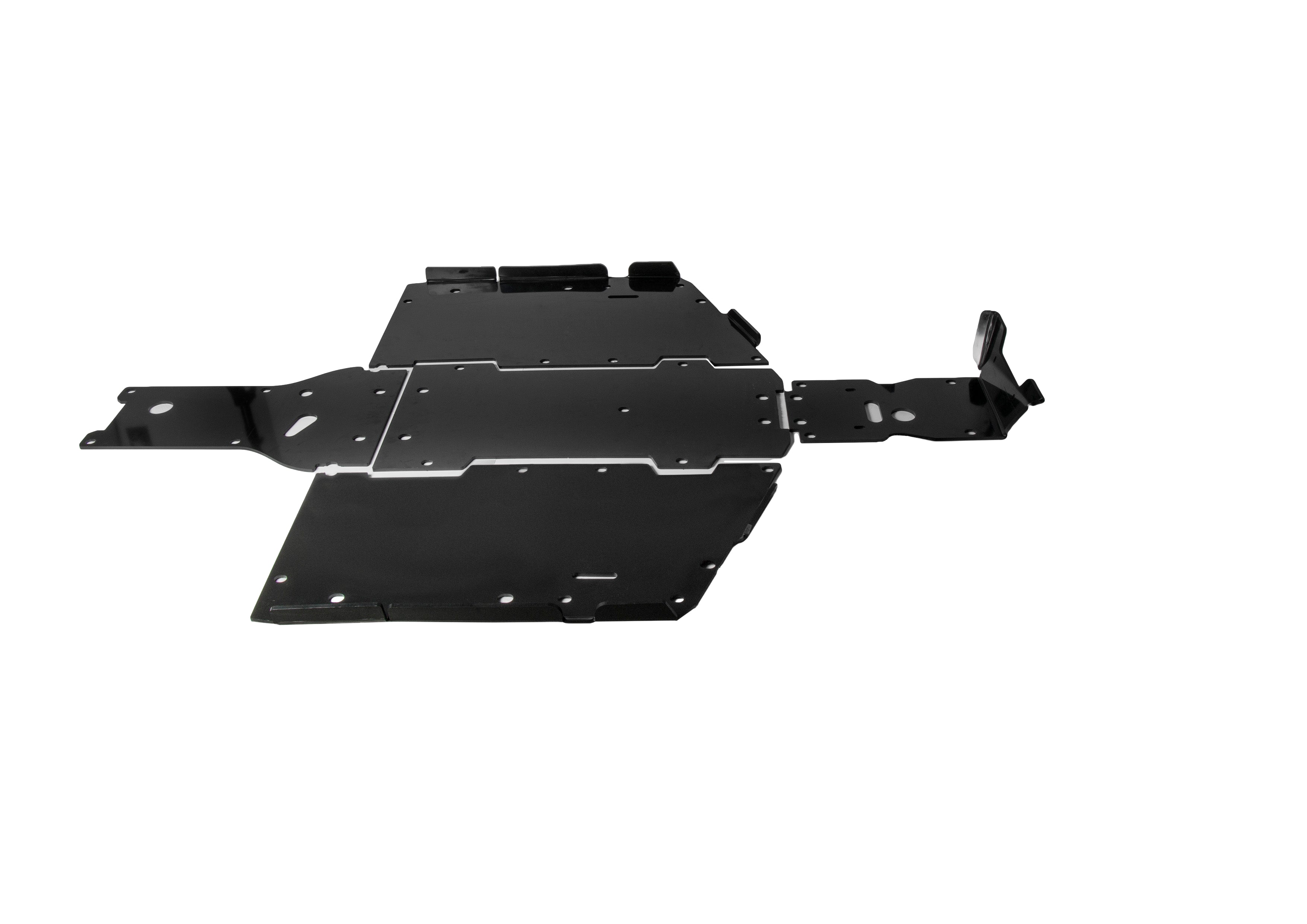 Photo of CF Moto U Force 1000 Plastic Central Skid Plate by Rival Powersports USA - Premium for UTVs / Side by Sides