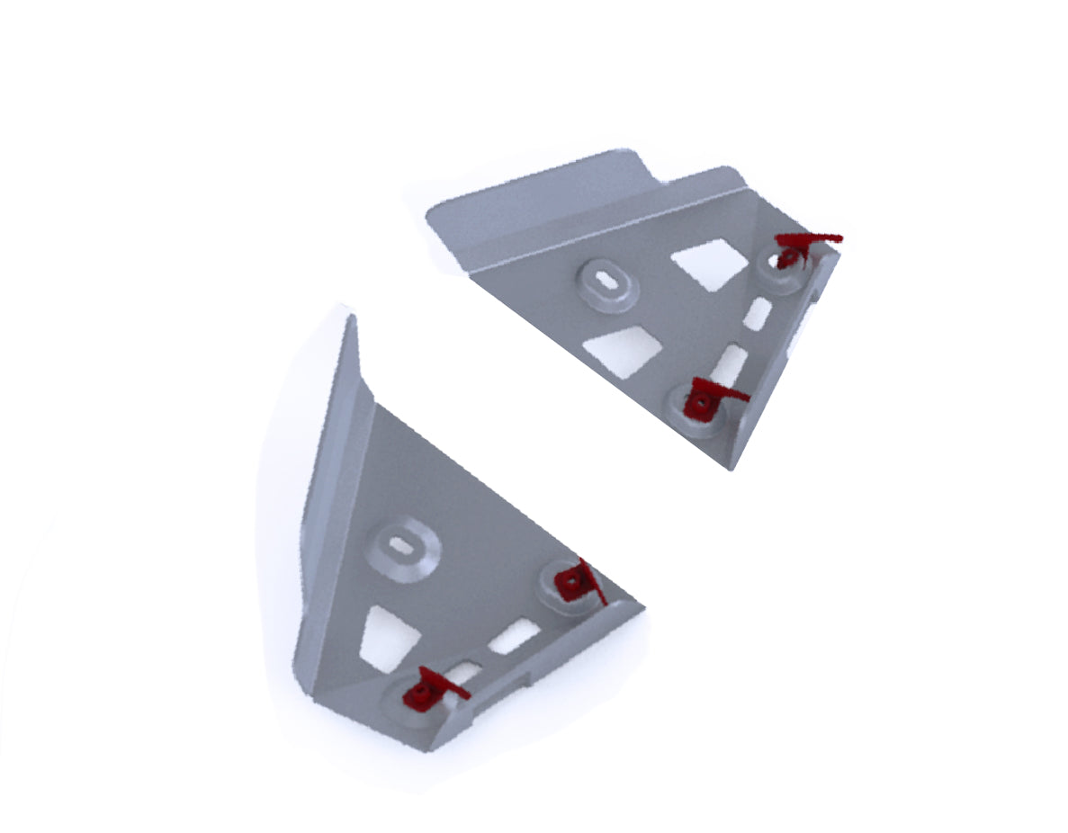 Photo of Honda TRX420 / 500 FA / FE / FM IRS Alloy Front A Arm Guards by Rival Powersports USA - Premium Alloy Front A Arm Guards for UTVs / Side by Sides