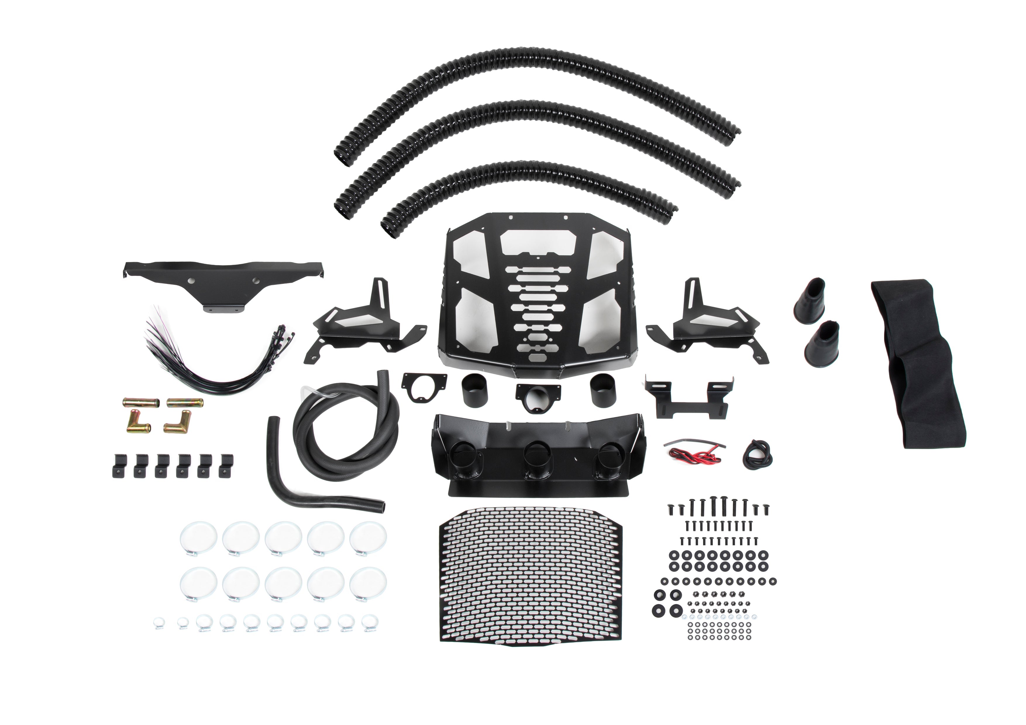 Photo of CF Moto C Force 800XC/1000 Radiator Relocation Kit With Snorkel by Rival Powersports USA - Premium Radiator Relocation Kit With Snorkel for UTVs / Side by Sides