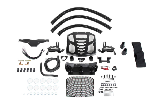 Photo of CF Moto C Force 800XC/1000 Radiator Relocation Kit With Snorkel by Rival Powersports USA - Premium Radiator Relocation Kit With Snorkel for UTVs / Side by Sides