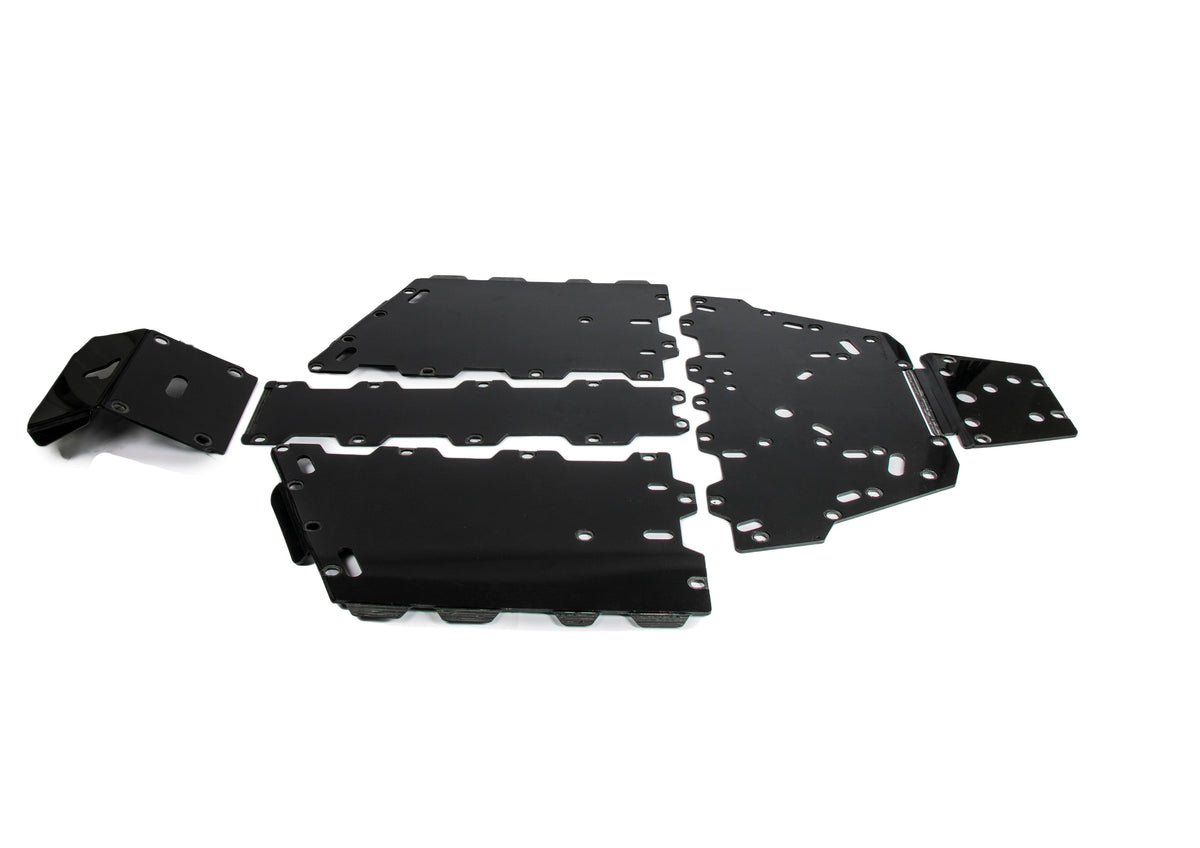 Photo of Can-Am Defender HD5 / HD7 / HD8 / HD9 / HD10 Plastic Central Skid Plate by Rival Powersports USA - Premium Central Skid Plate Plastic for UTVs / Side by Sides