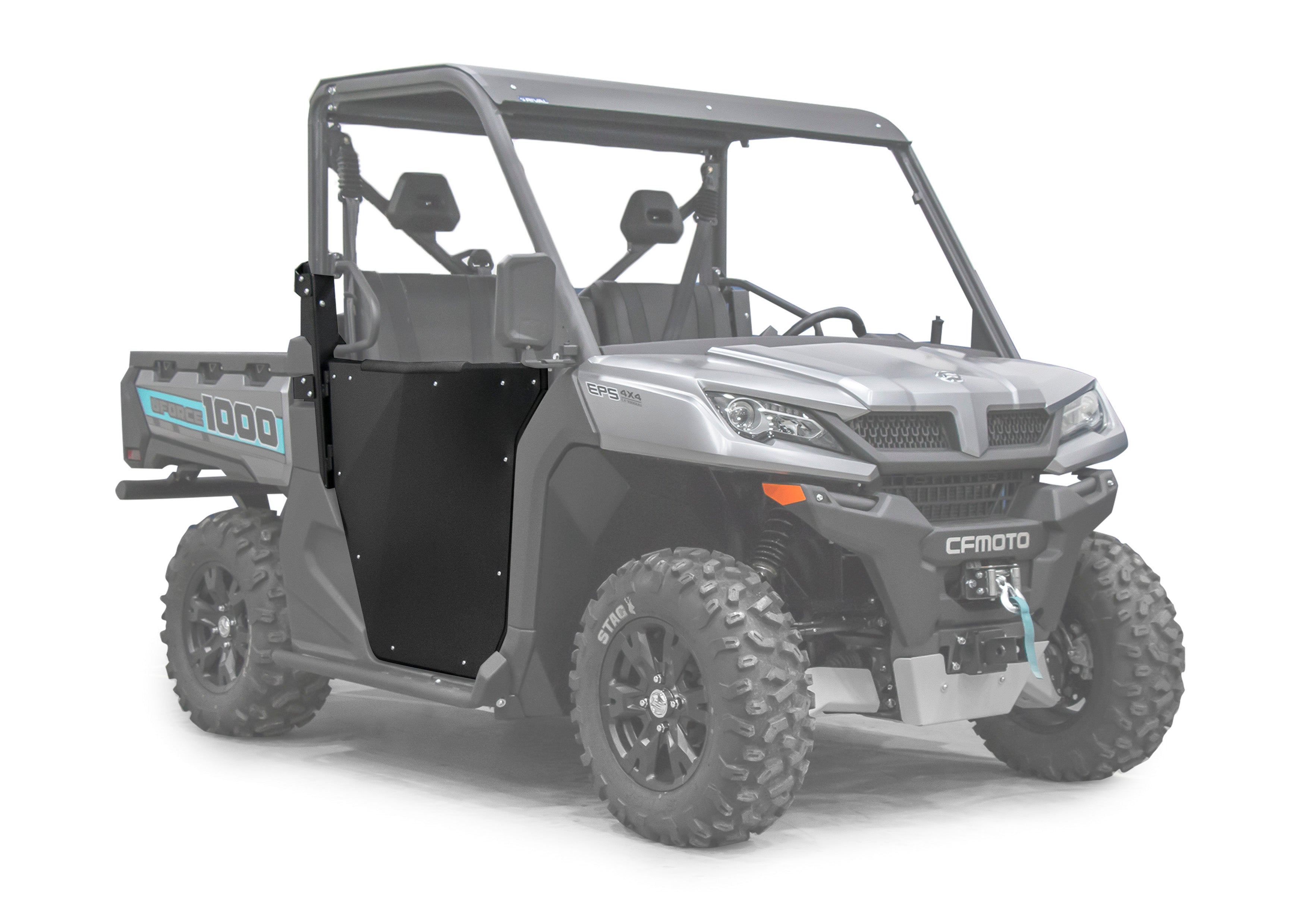 Photo of CF Moto U Force 1000 Half Doors 2019-2022 by Rival Powersports USA - Premium for UTVs / Side by Sides