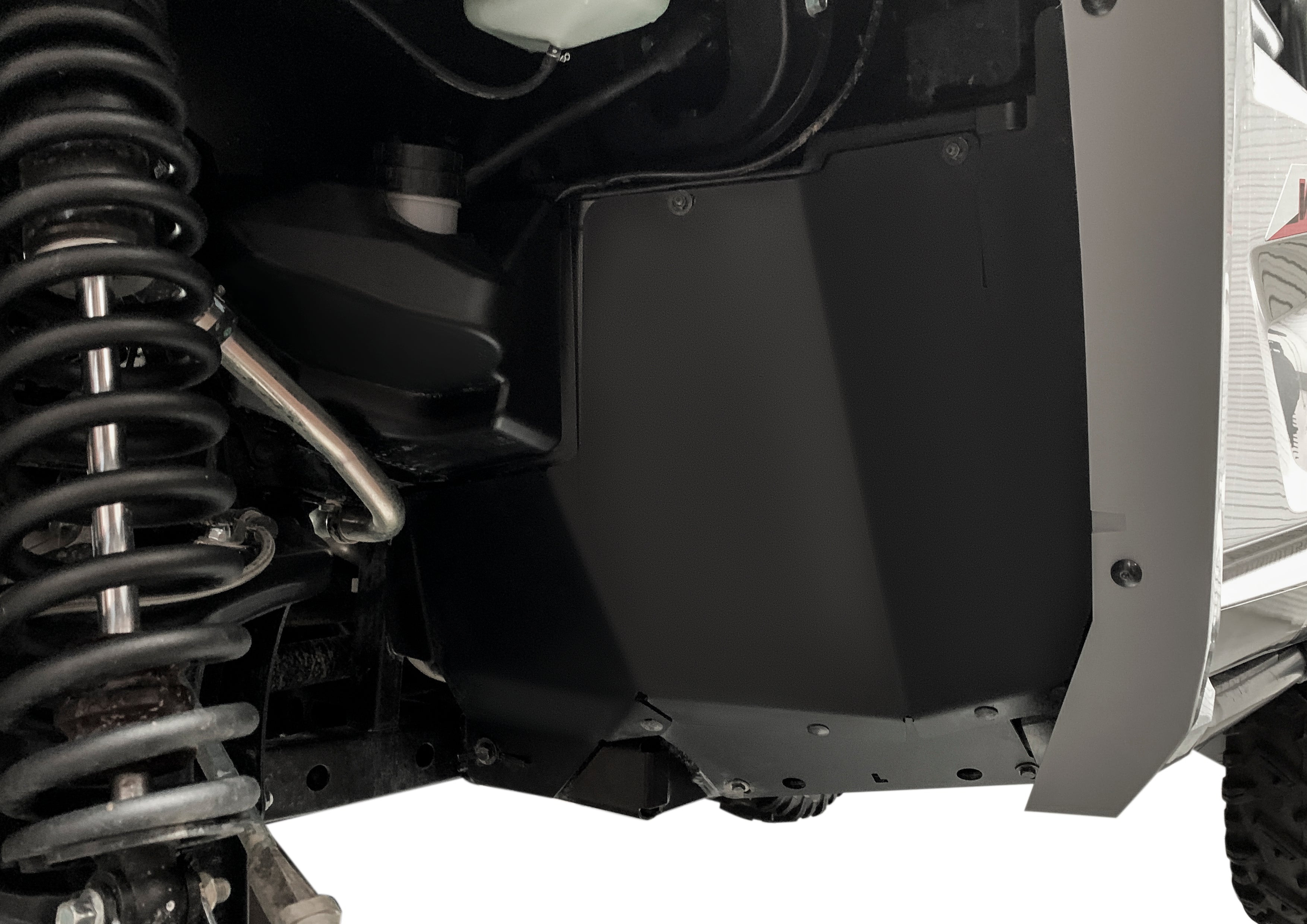 Photo of Yamaha R Max Footwell Protection by Rival Powersports USA - Premium Footwell Protection for UTVs / Side by Sides