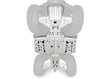 Photo of CF Moto C Force 400L /500L GEN2 Alloy Central Skid Plate by Rival Powersports USA - Premium Central Skid Plate Alloy for UTVs / Side by Sides