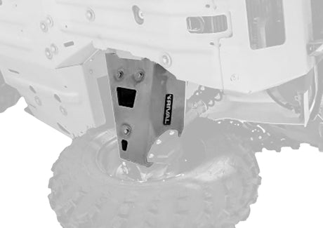 Photo of Polaris Sportsman 570 Touring Alloy Front A Arm Guards by Rival Powersports USA - Premium Alloy Front A Arm Guards for UTVs / Side by Sides