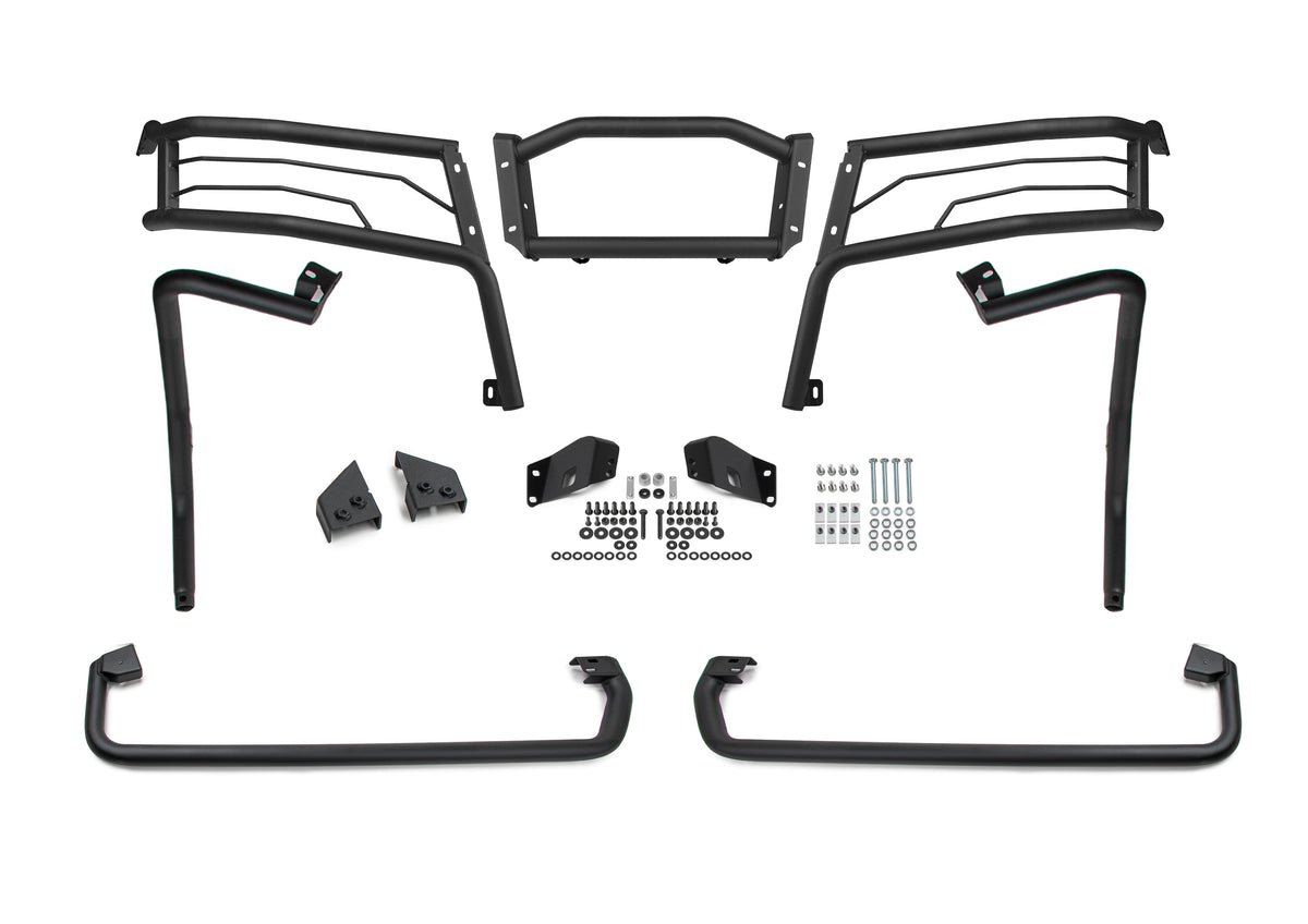 Photo of Can-Am Defender HD5 / HD8 / HD10 Front Bumper Kit with Fender Guards and Rock Sliders by Rival Powersports USA - Premium Front Bumper Kit for UTVs / Side by Sides