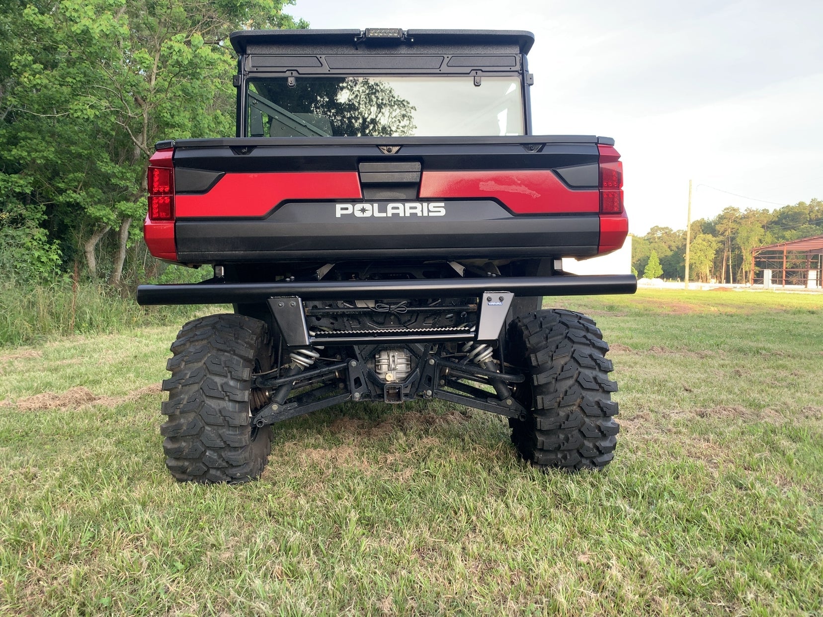Polaris Ranger 1000 / 1000 XP / Crew 1000 Rear Bumper - Impact Protection + Factory Style (2023)