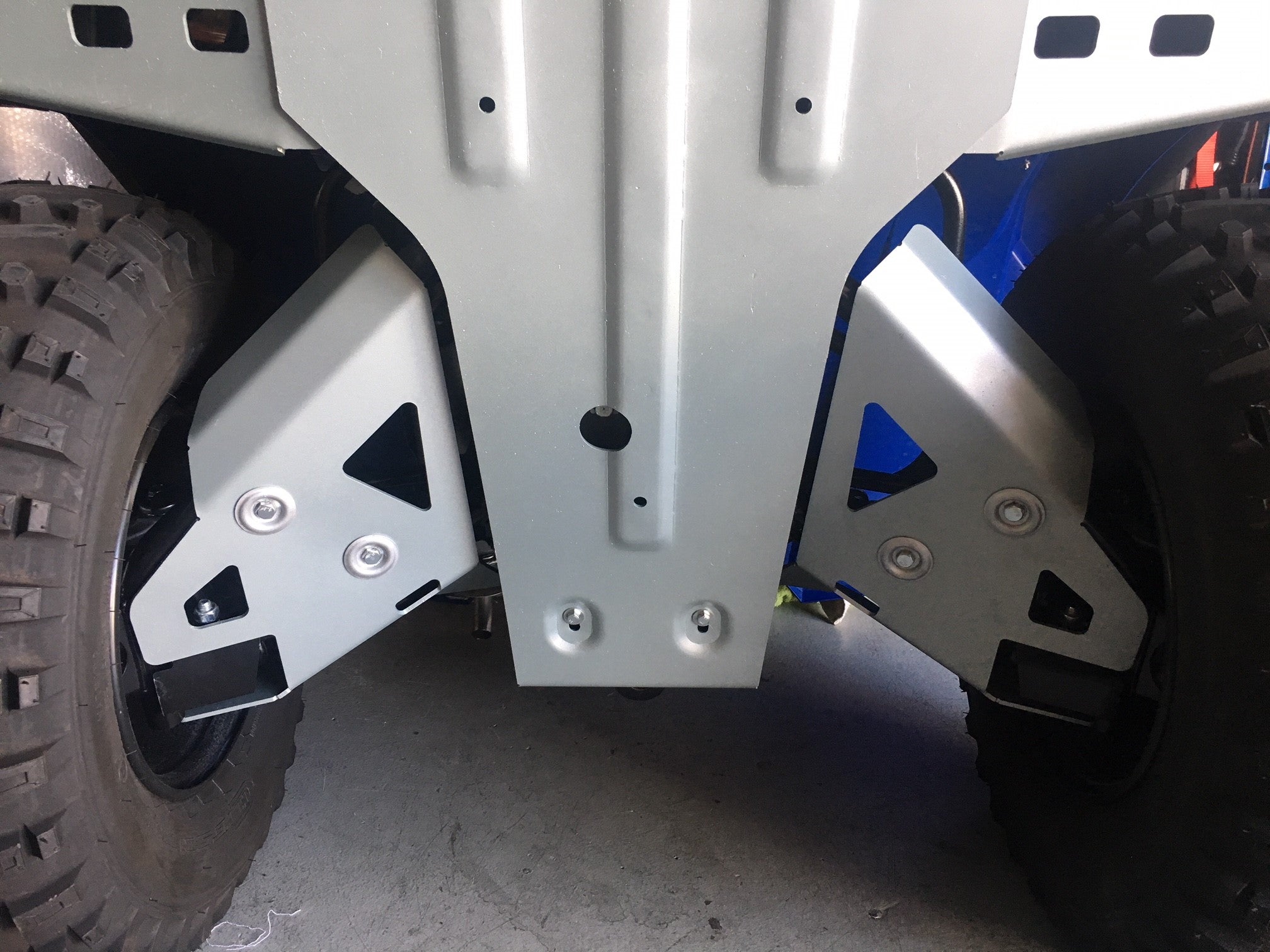 Photo of Yamaha Kodiak 450IRS Alloy Rear A Arm Guards by Rival Powersports USA - Premium Alloy Rear A Arm Guards for UTVs / Side by Sides