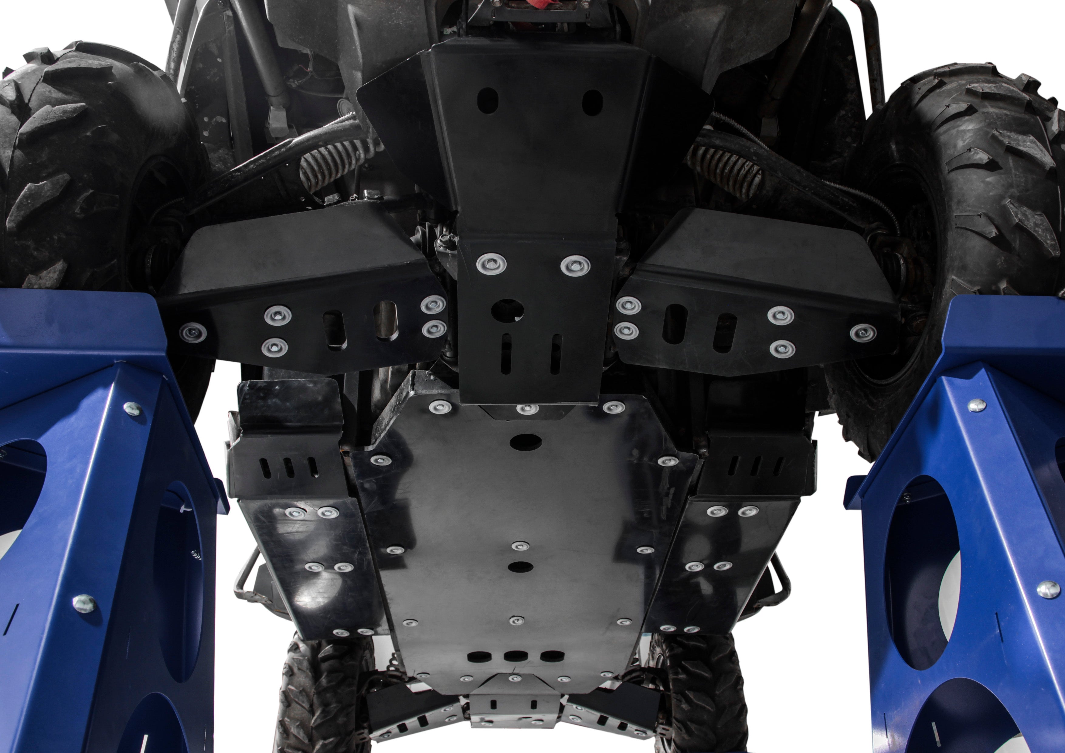 Photo of CF Moto Z Force 800 EX / 1000 Plastic Central Skid Plate by Rival Powersports USA - Premium Central Skid Plate Plastic for UTVs / Side by Sides