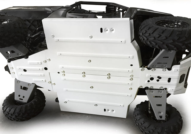 Photo of Polaris Ranger 570/900/1000XP/DSL Full Size Alloy Central Skid Plate by Rival Powersports USA - Premium Central Skid Plate Alloy for UTVs / Side by Sides