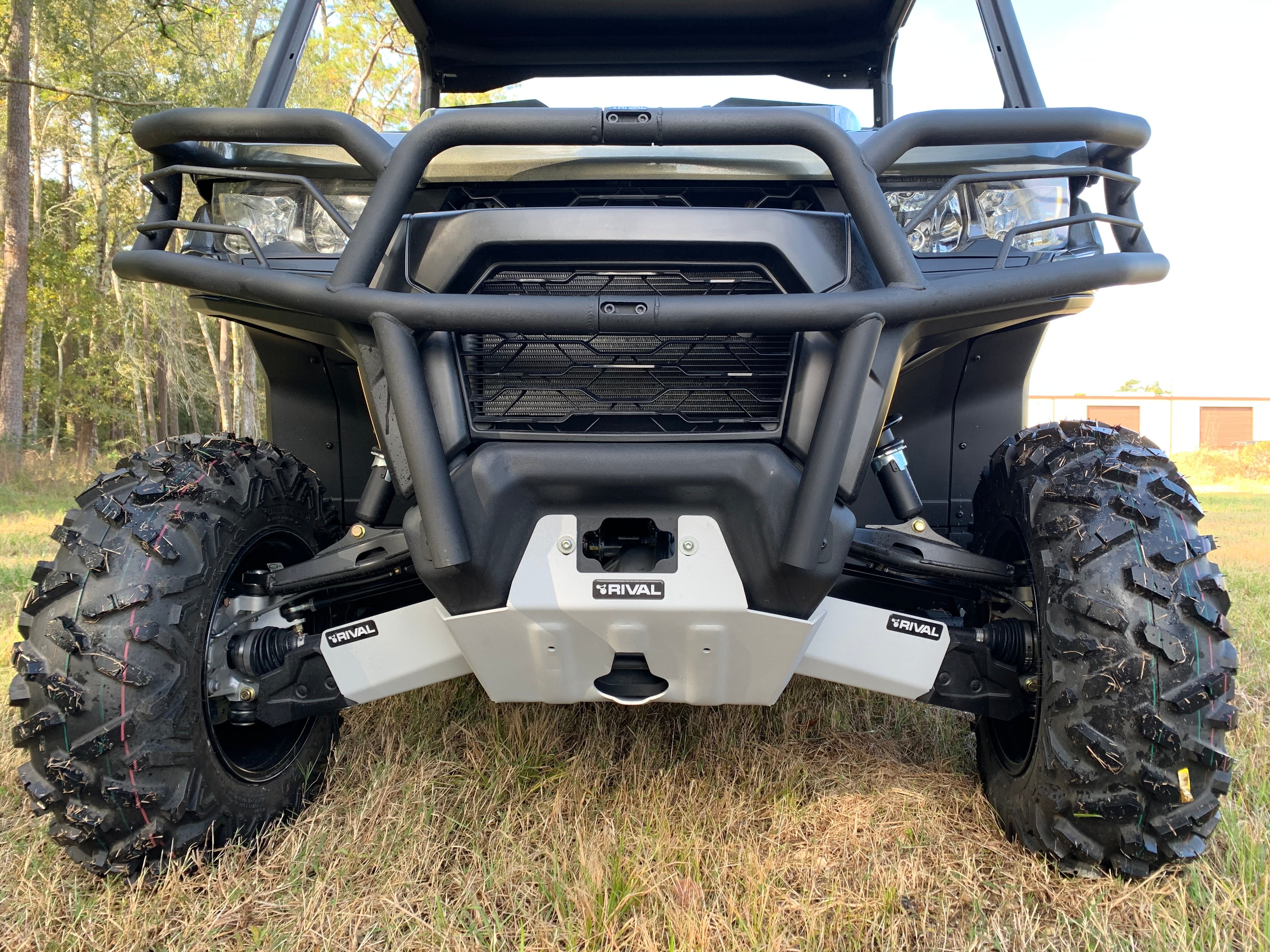 Photo of Can-Am Defender HD5 / HD7 / HD8 / HD9 / HD10 Alloy Front A Arm Guards by Rival Powersports USA - Premium for UTVs / Side by Sides
