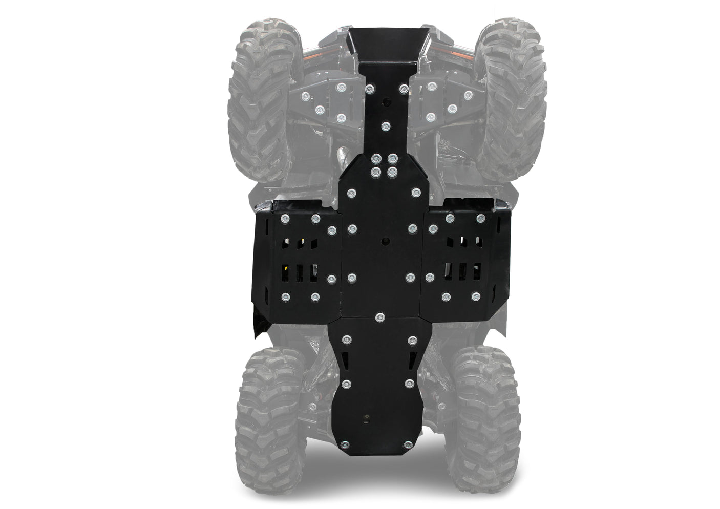 Photo of CF Moto C Force 800/800XC/1000 Plastic Central Skid Plate by Rival Powersports USA - Premium Central Skid Plate Plastic for UTVs / Side by Sides