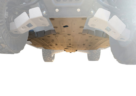Photo of CF Moto U Force 600 Alloy Central Skid Plate by Rival Powersports USA - Premium Central Skid Plate Alloy for UTVs / Side by Sides
