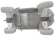 Photo of CF Moto Z Force 800 EX / 1000 Alloy Central Skid Plate by Rival Powersports USA - Premium Central Skid Plate Alloy for UTVs / Side by Sides