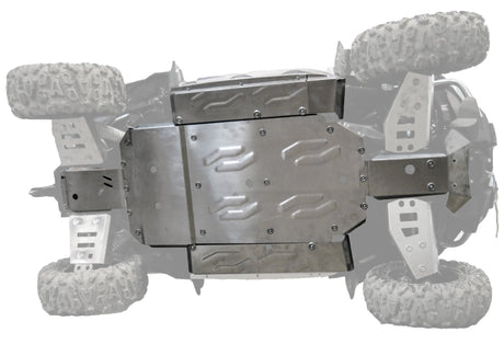 Photo of CF Moto Z Force 800 EX / 1000 Alloy Central Skid Plate by Rival Powersports USA - Premium Central Skid Plate Alloy for UTVs / Side by Sides