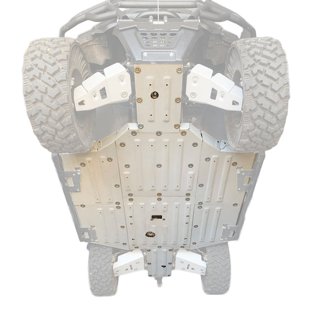 Photo of CF Moto U Force 600 Alloy Central Skid Plate by Rival Powersports USA - Premium for UTVs / Side by Sides