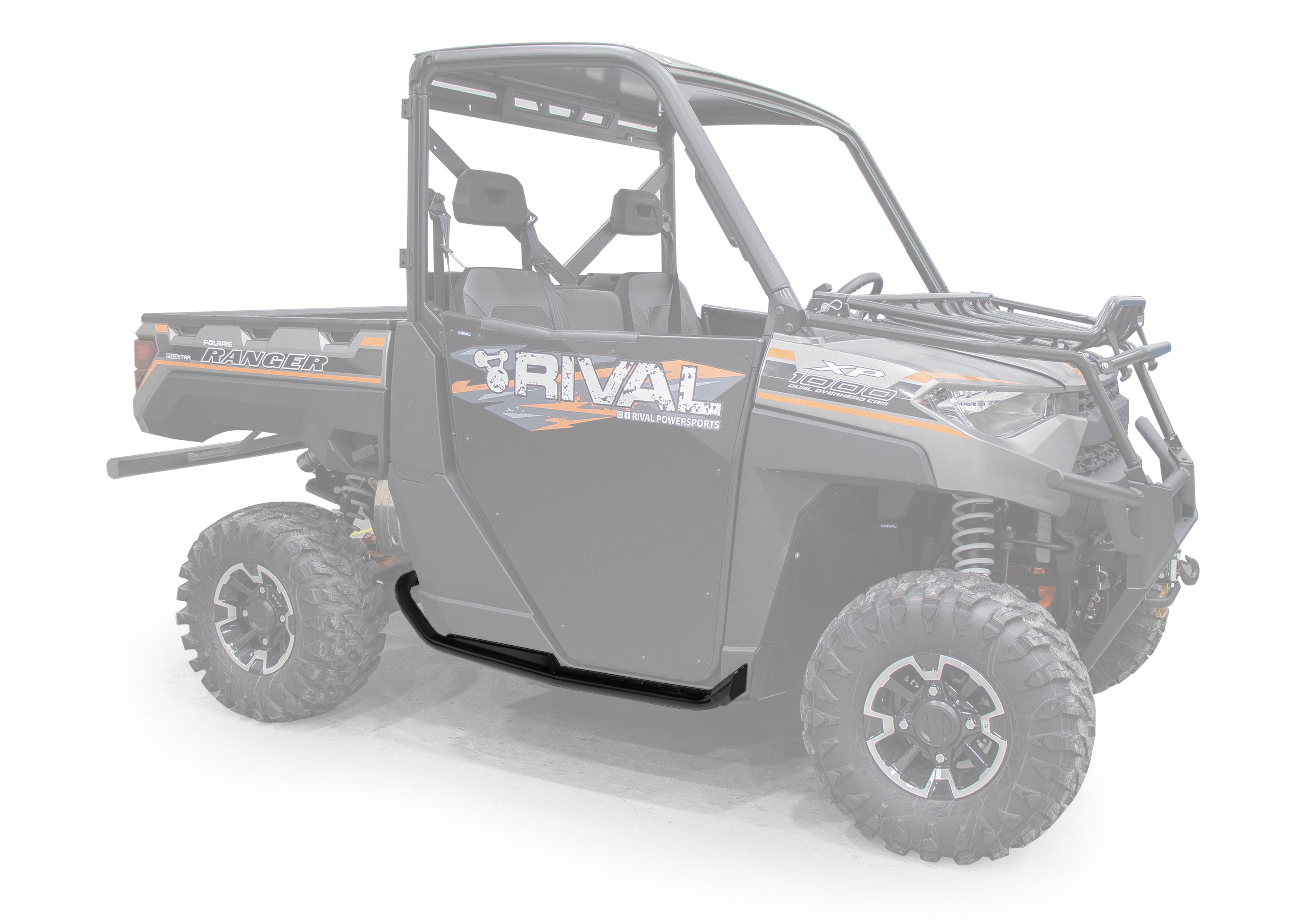 Photo of Polaris Ranger 1000 / 1000 XP Rock Slider (excl Crew) by Rival Powersports USA - Premium Rock Sliders for UTVs / Side by Sides