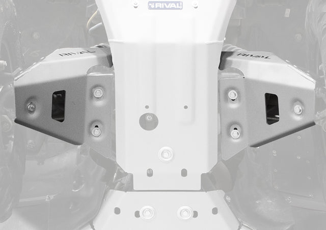 Photo of Yamaha Grizzly 700 Alloy Front A Arm Guards by Rival Powersports USA - Premium Alloy Front A Arm Guards for UTVs / Side by Sides