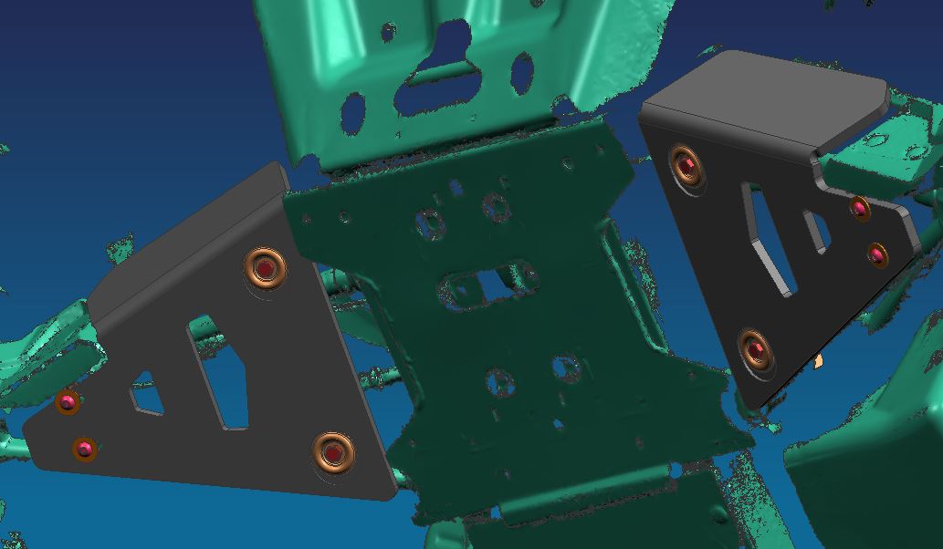 Photo of Can-Am Defender HD5 / HD8 / HD10 Plastic Front A Arm Guards by Rival Powersports USA - Premium for UTVs / Side by Sides