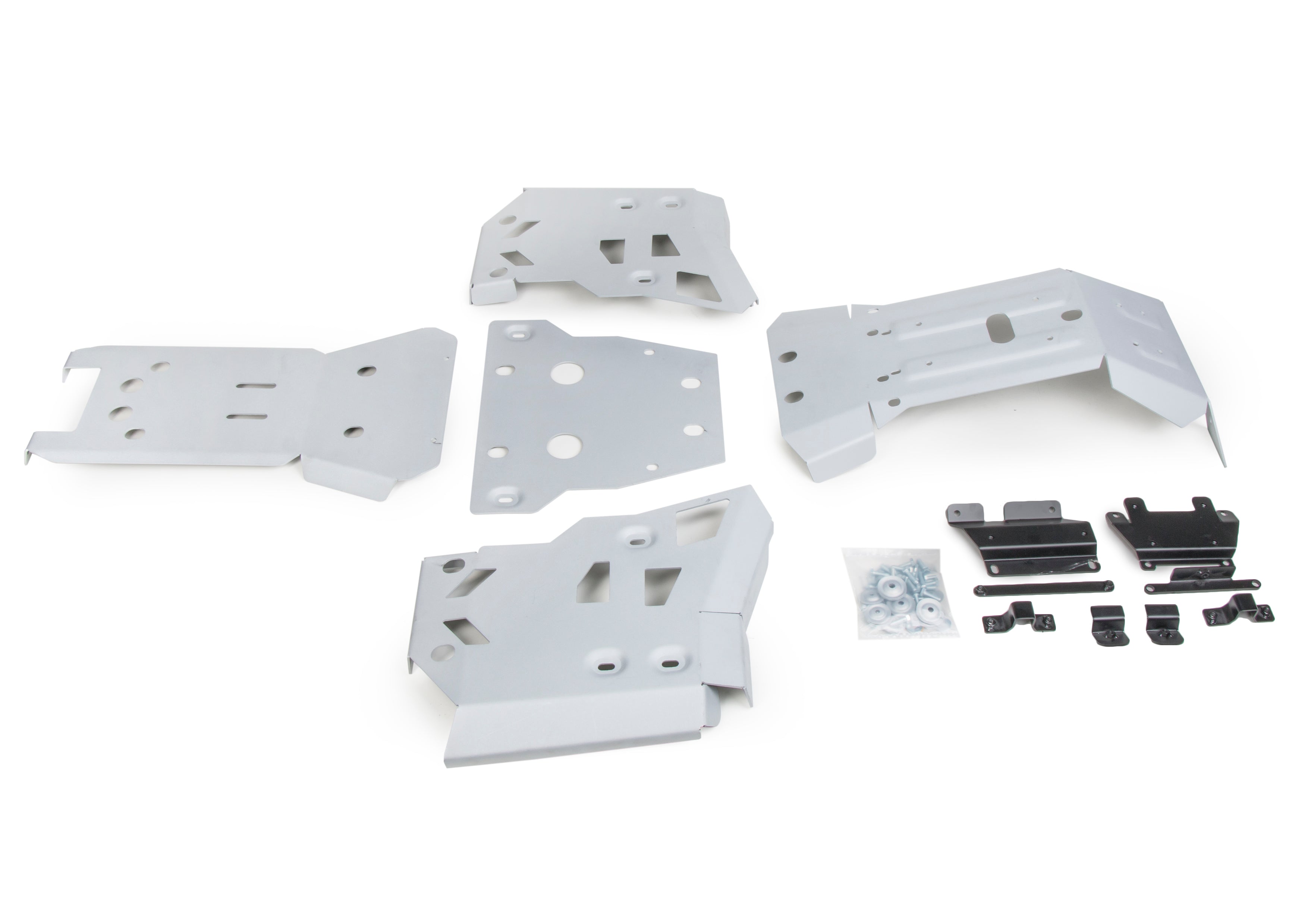 Photo of CF Moto C Force 600 Alloy Central Skid Plate by Rival Powersports USA - Premium Central Skid Plate Alloy for UTVs / Side by Sides