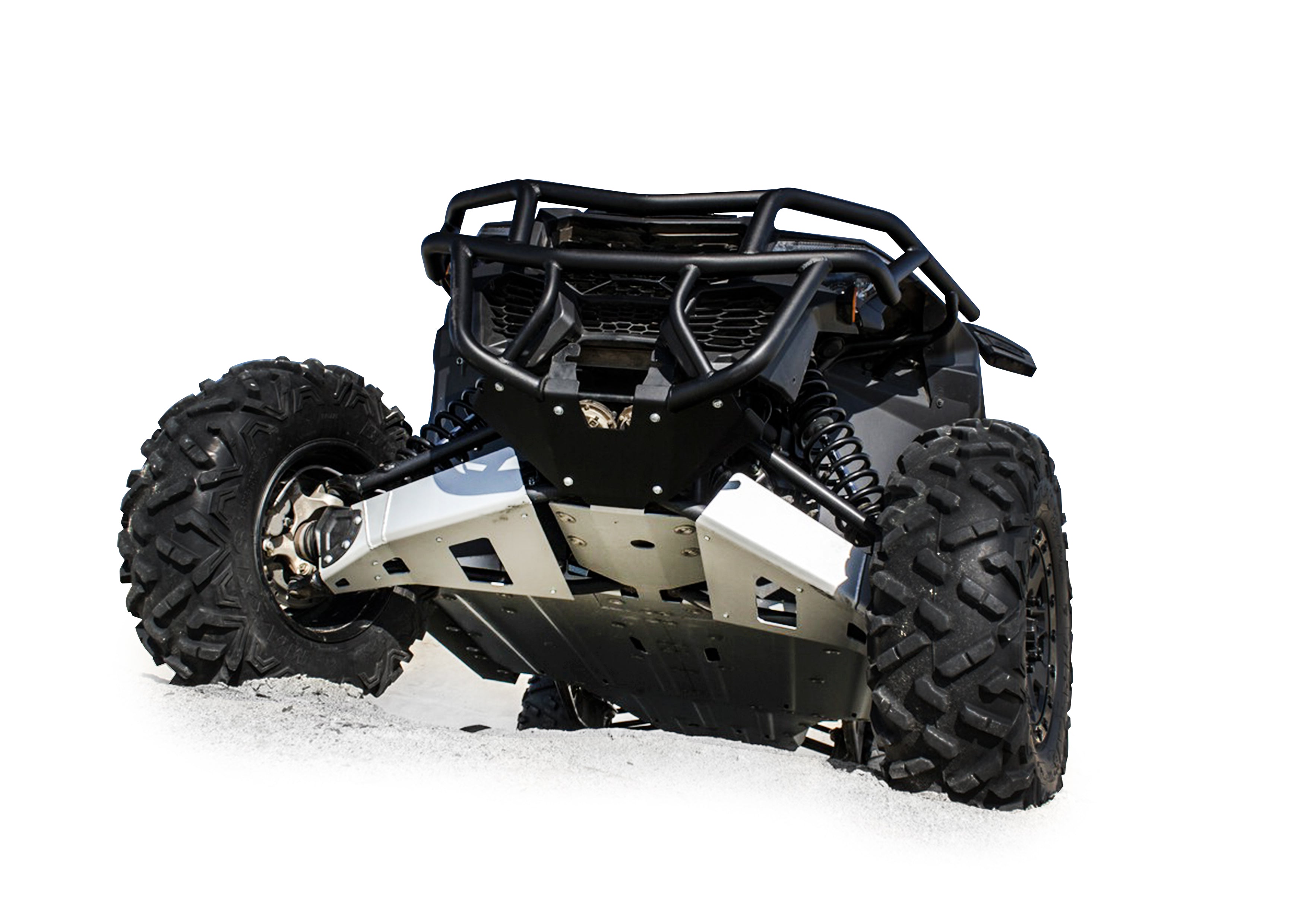 Photo of Can-Am Maverick X3 64'' Alloy Front A Arm Guards by Rival Powersports USA - Premium Alloy Front A Arm Guards for UTVs / Side by Sides
