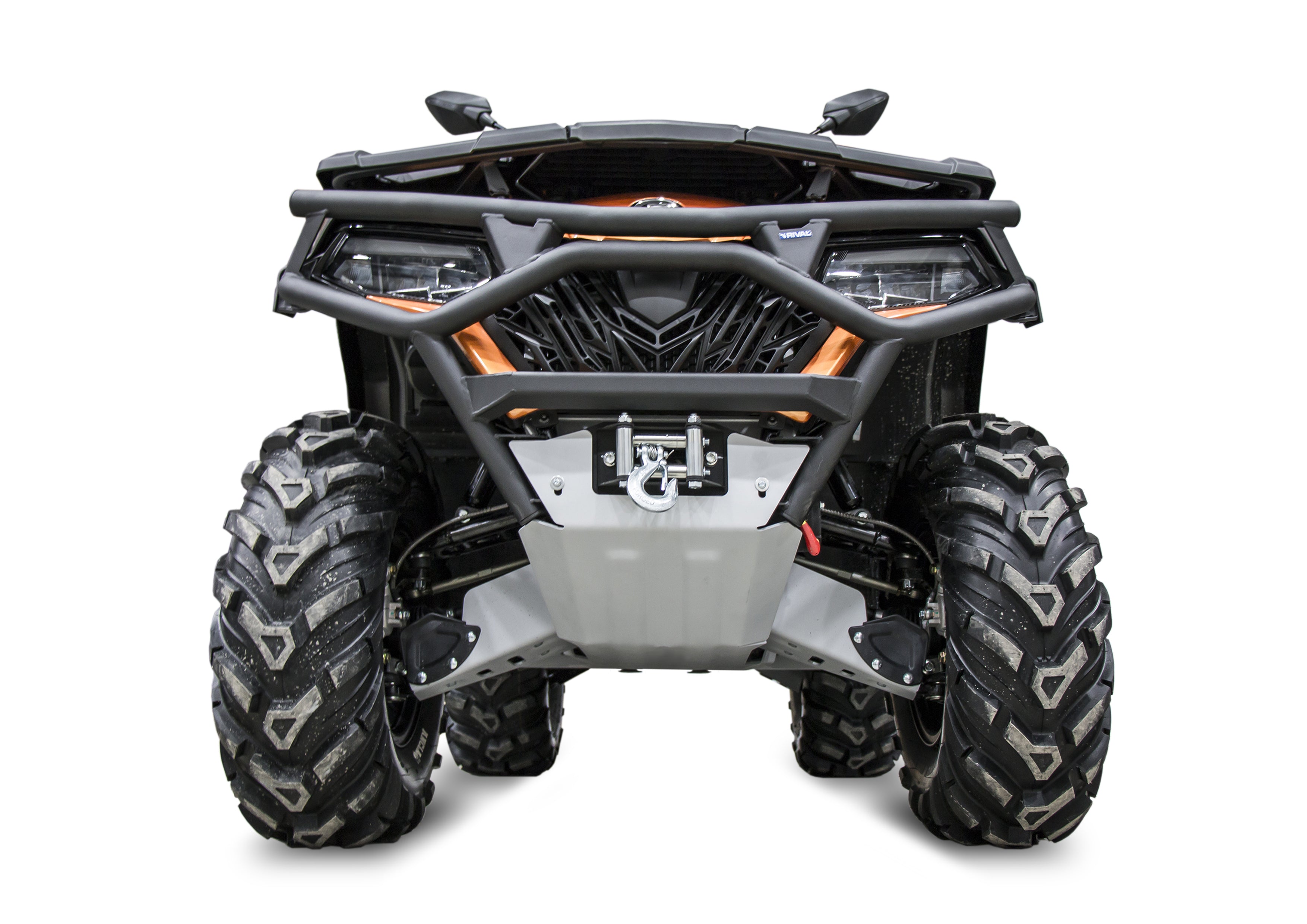 Photo of CF Moto C Force 600 Alloy Central Skid Plate by Rival Powersports USA - Premium for UTVs / Side by Sides