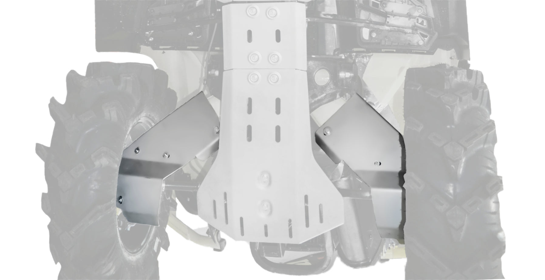 Photo of Can-Am Outlander G2 Standard/ MAX/ XMR rear CV guards by Rival Powersports USA - Premium Alloy Rear A Arm Guards for UTVs / Side by Sides