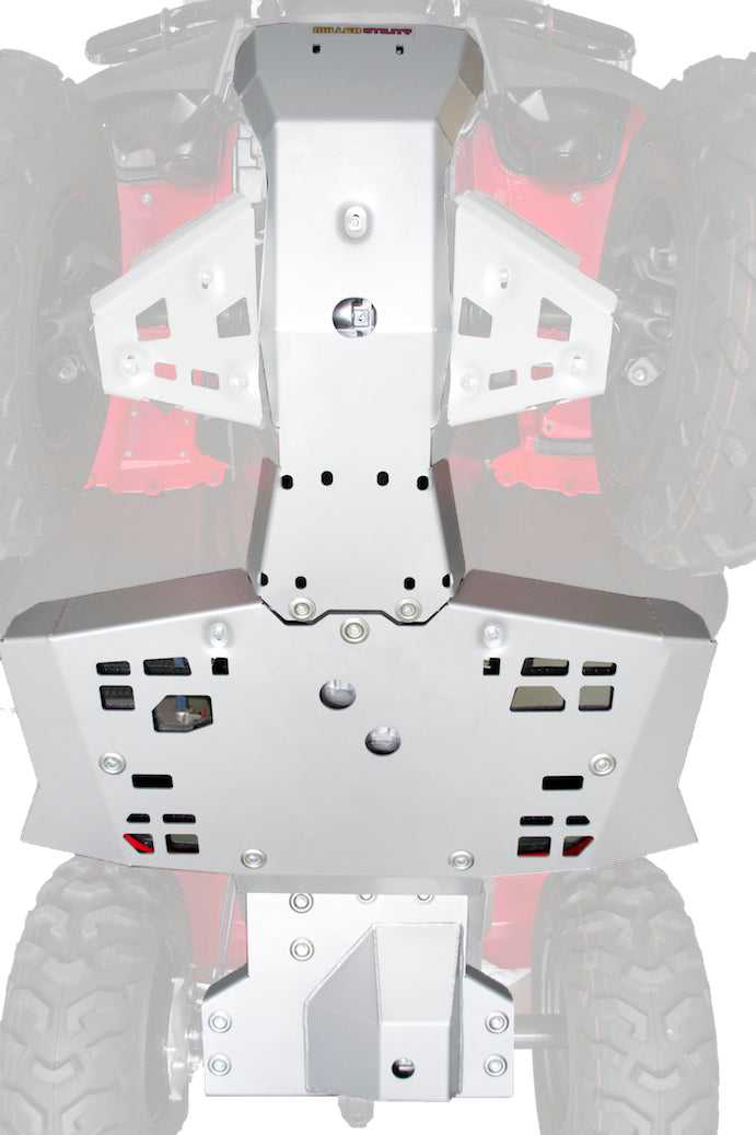 Photo of Honda TRX420 / 500FA/FE/FM/FPA Alloy Central Skid Plate by Rival Powersports USA - Premium Central Skid Plate Alloy for UTVs / Side by Sides