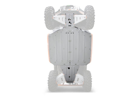 Photo of Polaris Ranger 1000 / 1000 XP / EPS Alloy Central Skid Plate by Rival Powersports USA - Premium Central Skid Plate Alloy for UTVs / Side by Sides