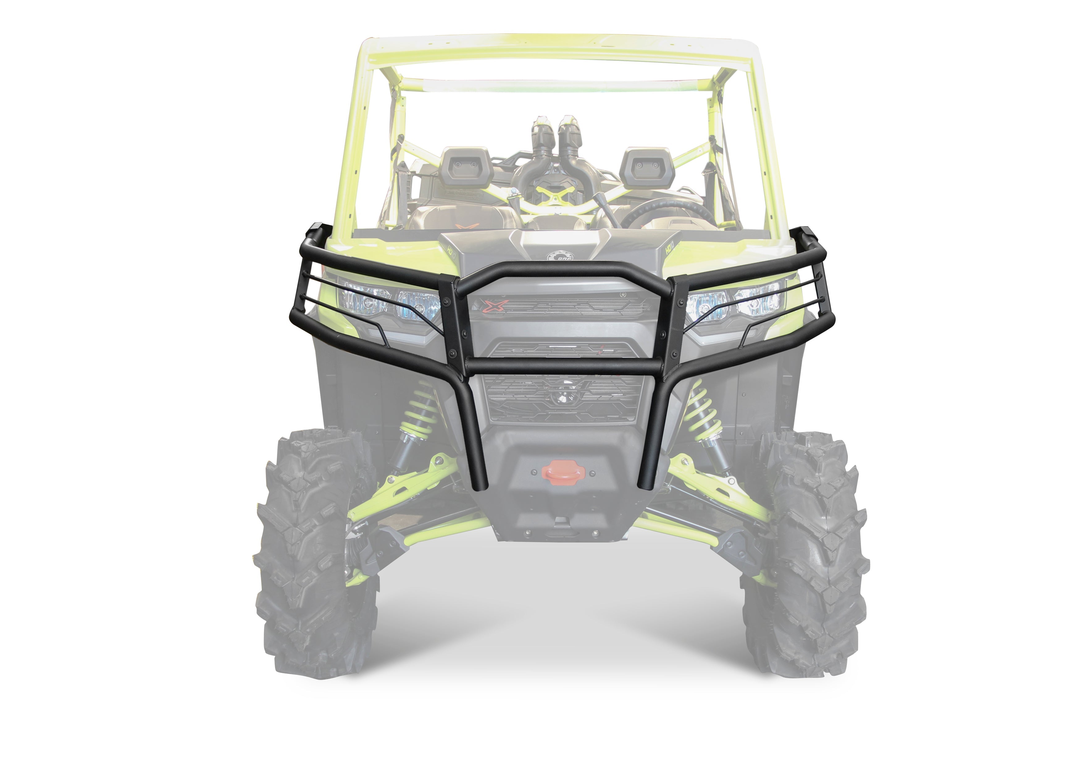 Photo of Can-Am Defender HD5 / HD8 / HD10 Front Bumper Kit with Fender Guards and Rock Sliders by Rival Powersports USA - Premium Front Bumper Kit for UTVs / Side by Sides