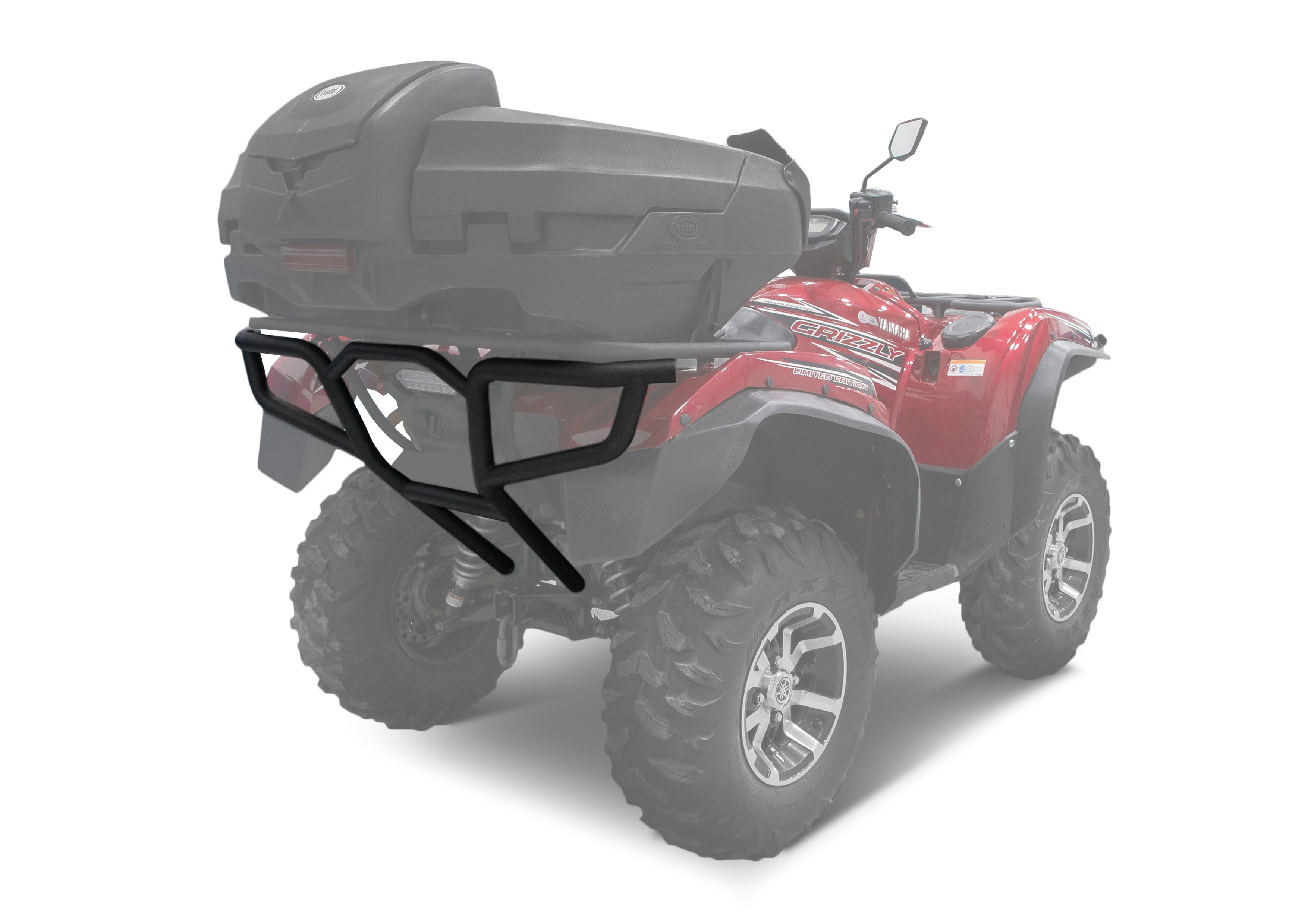 Photo of Yamaha Grizzly 700 / Kodiak 700 Rear Bumper by Rival Powersports USA - Premium for UTVs / Side by Sides