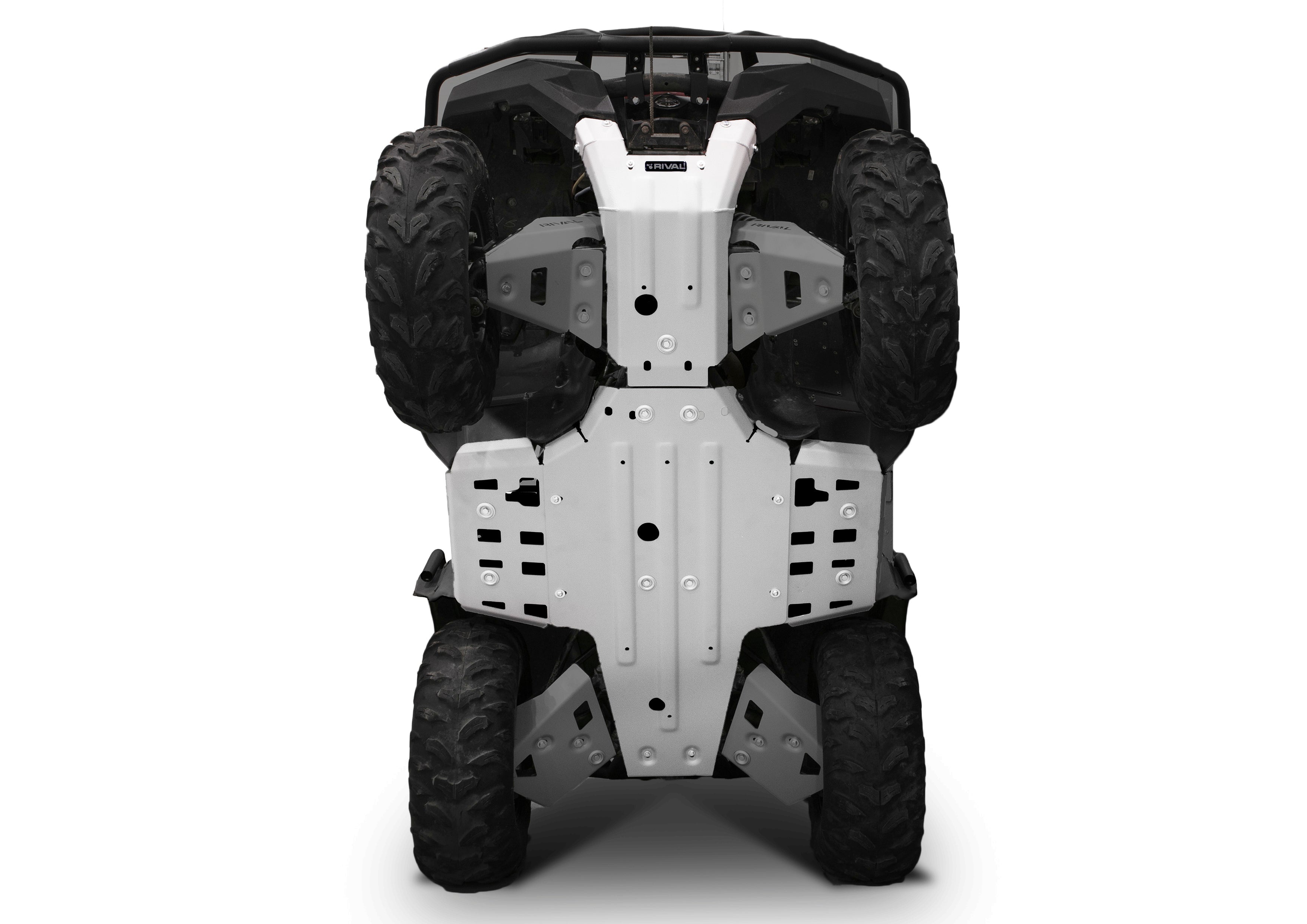 Photo of Rival Powersports USA - Yamaha Grizzly 700 Alloy Central Skid Plate by Rival Powersports USA - Premium Central Skid Plate Alloy for UTVs / Side by Sides