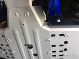 Photo of Yamaha Kodiak 450 IRS Alloy Central Skid Plate by Rival Powersports USA - Premium Central Skid Plate Alloy for UTVs / Side by Sides