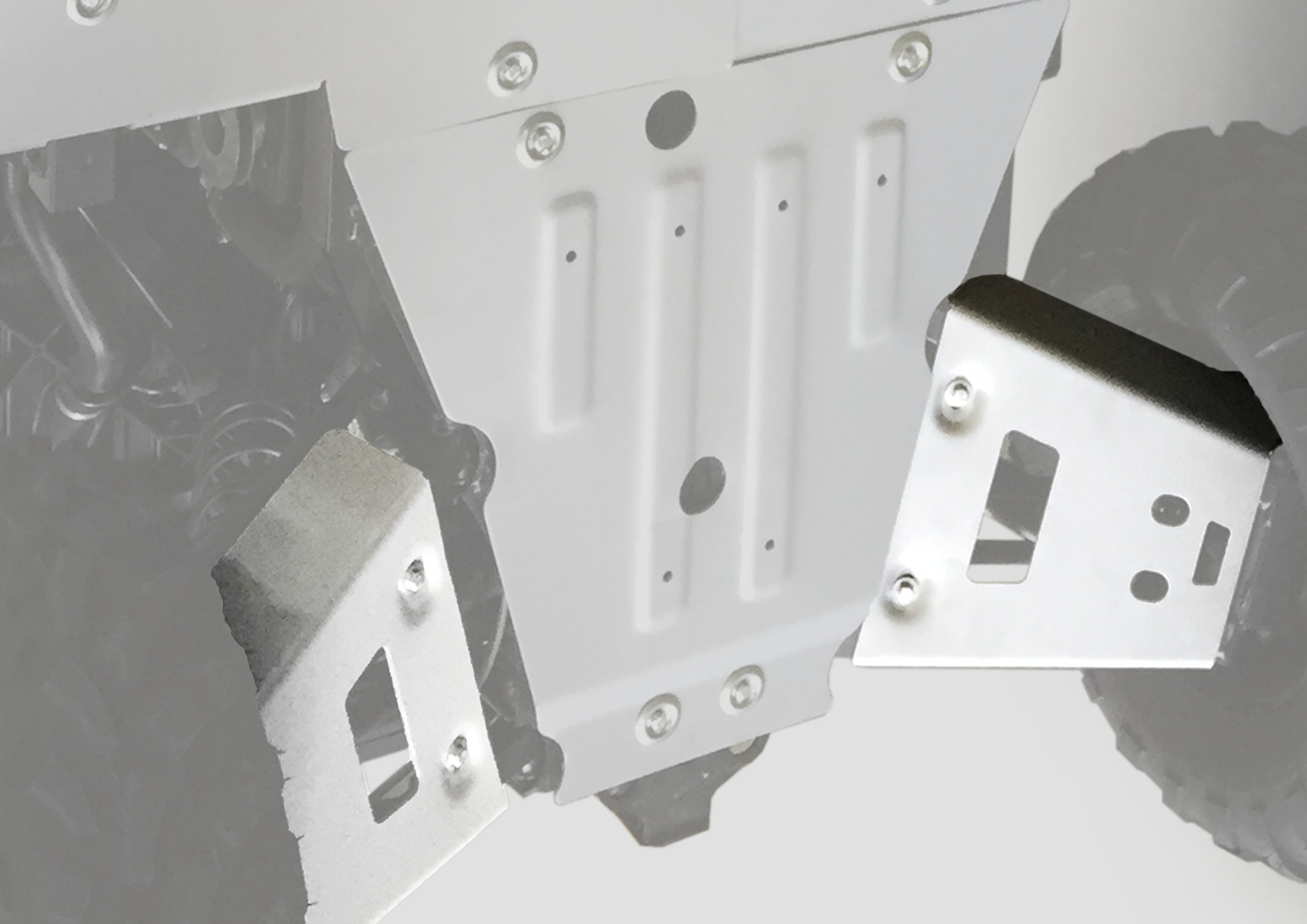 Photo of Polaris Ranger 570/900/1000/Crew/XP Alloy Rear Arm Guards by Rival Powersports USA - Premium for UTVs / Side by Sides