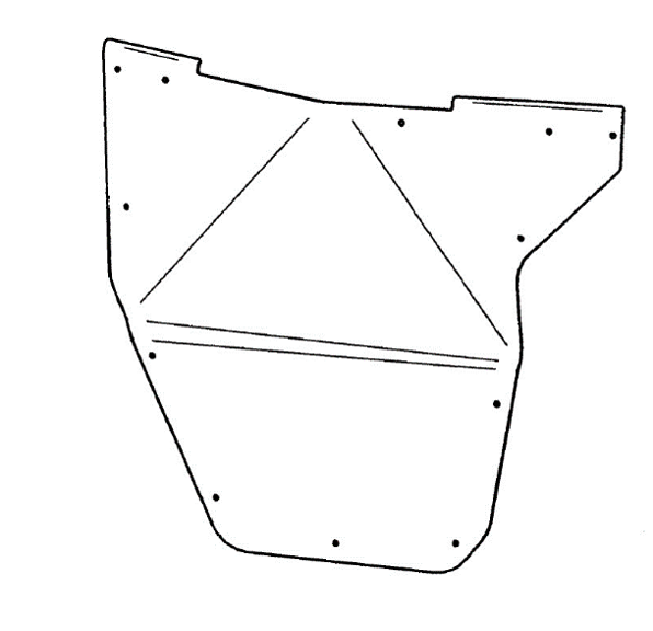 Photo of 2444.7266.2 Alloy Door Skin (RIGHT) by Rival Powersports USA - Premium for UTVs / Side by Sides