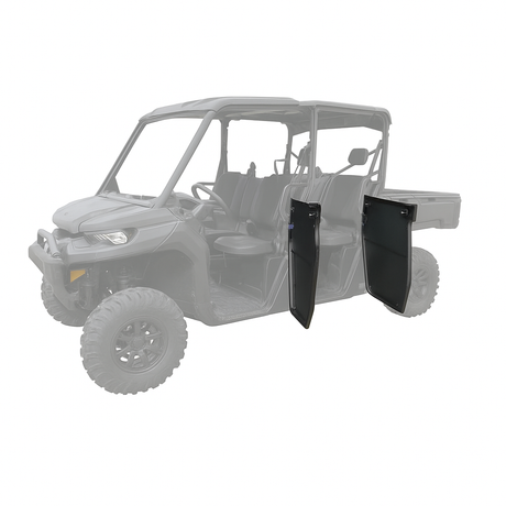 Photo of Can-Am Defender HD11 Max Doors Set of 4 by Rival Powersports USA - Premium Half Doors for UTVs / Side by Sides