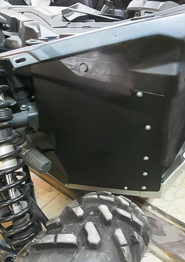 Photo of Can-Am Maverick X3 64'' / 72'' Footwell Protection by Rival Powersports USA - Premium for UTVs / Side by Sides
