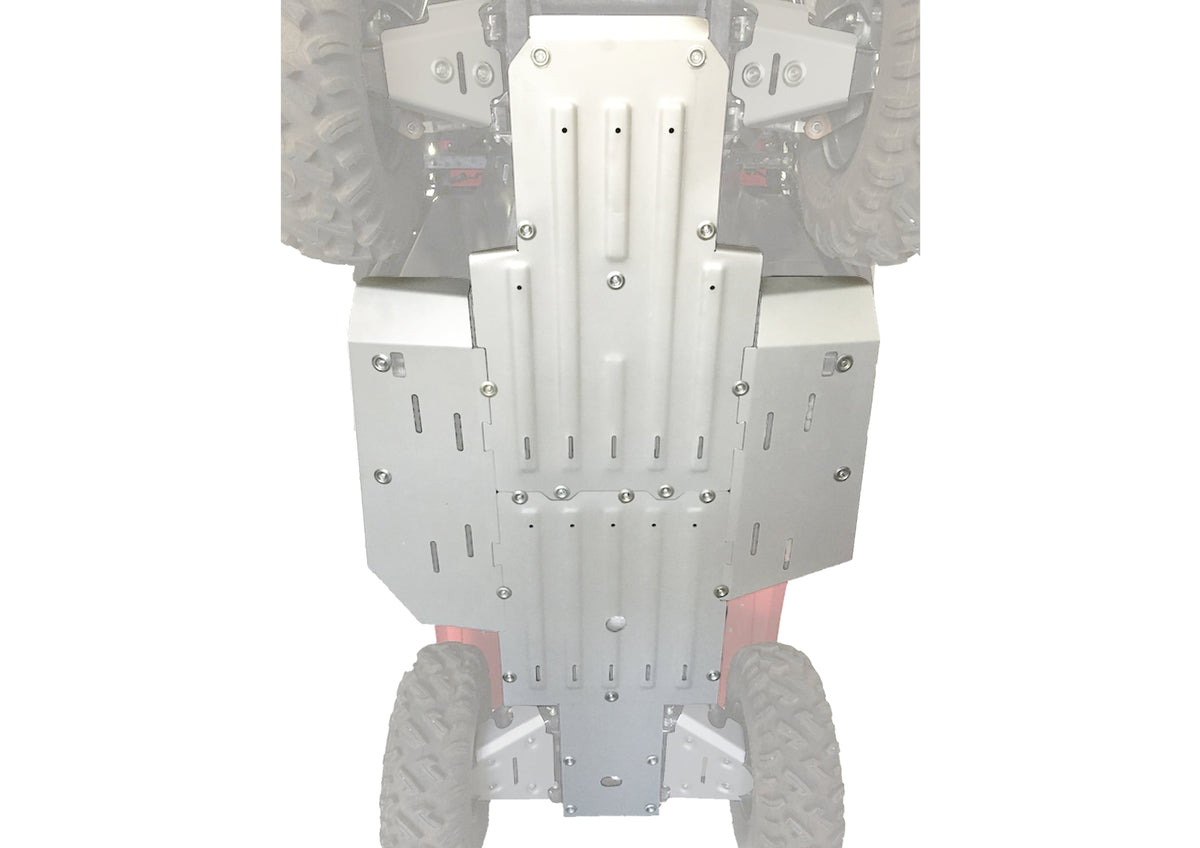Photo of Honda Pioneer 500 Alloy Central Skid Plate by Rival Powersports USA - Premium Central Skid Plate Alloy for UTVs / Side by Sides