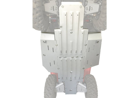 Photo of Honda Pioneer 500 Alloy Central Skid Plate by Rival Powersports USA - Premium Central Skid Plate Alloy for UTVs / Side by Sides