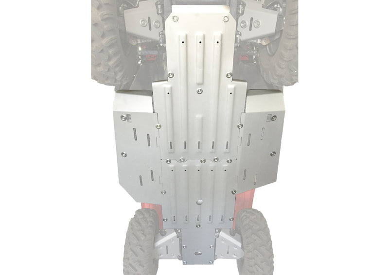 Honda Pioneer 500 Aluminum Central Skid Plate