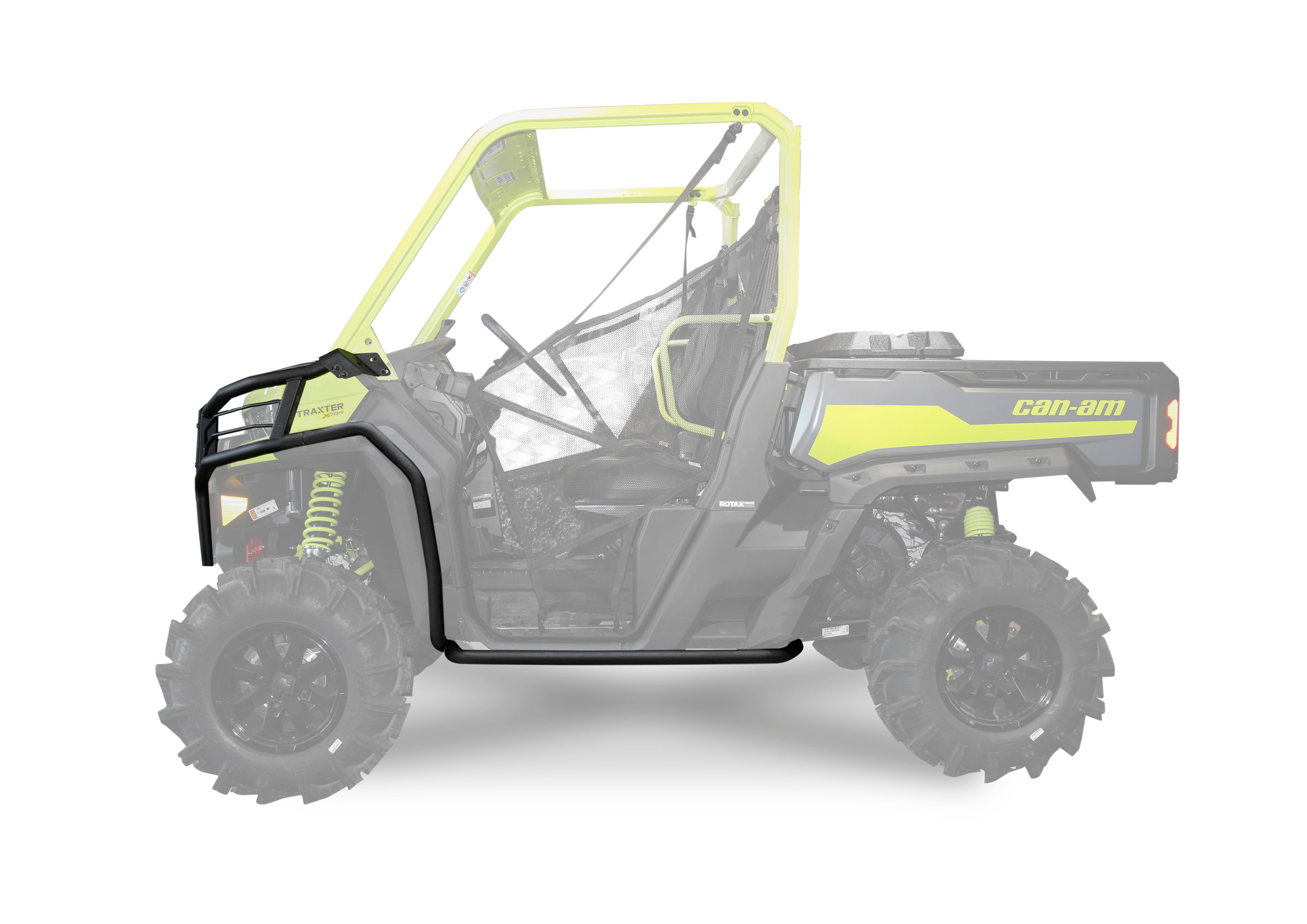 Photo of Can-Am Defender HD5 / HD8 / HD10 Front Bumper Kit with Fender Guards and Rock Sliders by Rival Powersports USA - Premium for UTVs / Side by Sides