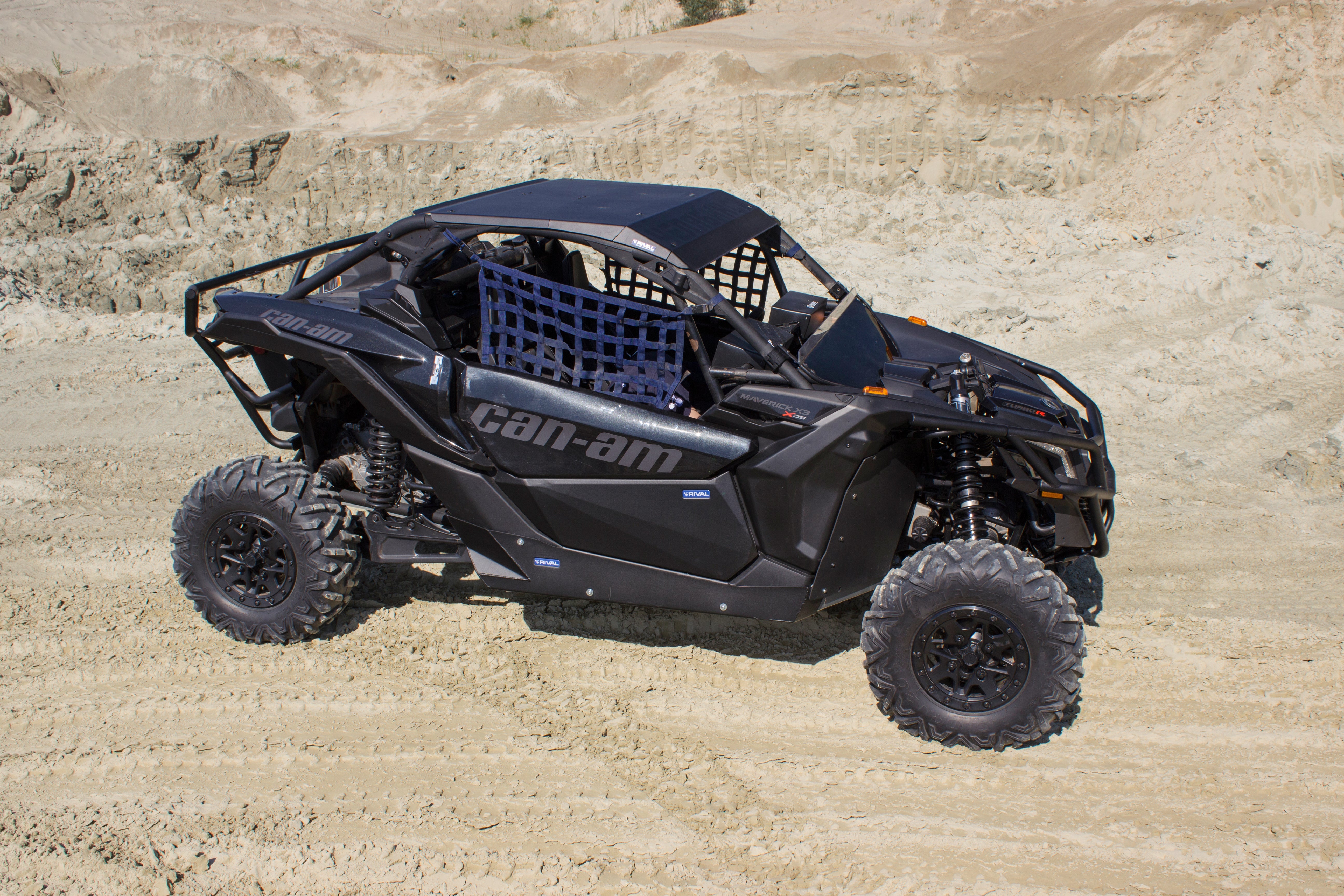 Photo of Can-Am Maverick X3 Slim Line Alloy Roof by Rival Powersports USA - Premium for UTVs / Side by Sides