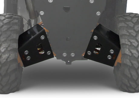 Photo of Polaris Ranger 1000/1000XP/ Crew Plastic Rear A Arm Guards by Rival Powersports USA - Premium Plastic Rear A Arm Guards for UTVs / Side by Sides