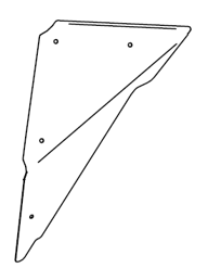 Photo of 2444.6863.1 Alloy Door Skin (LEFT) by Rival Powersports USA - Premium for UTVs / Side by Sides