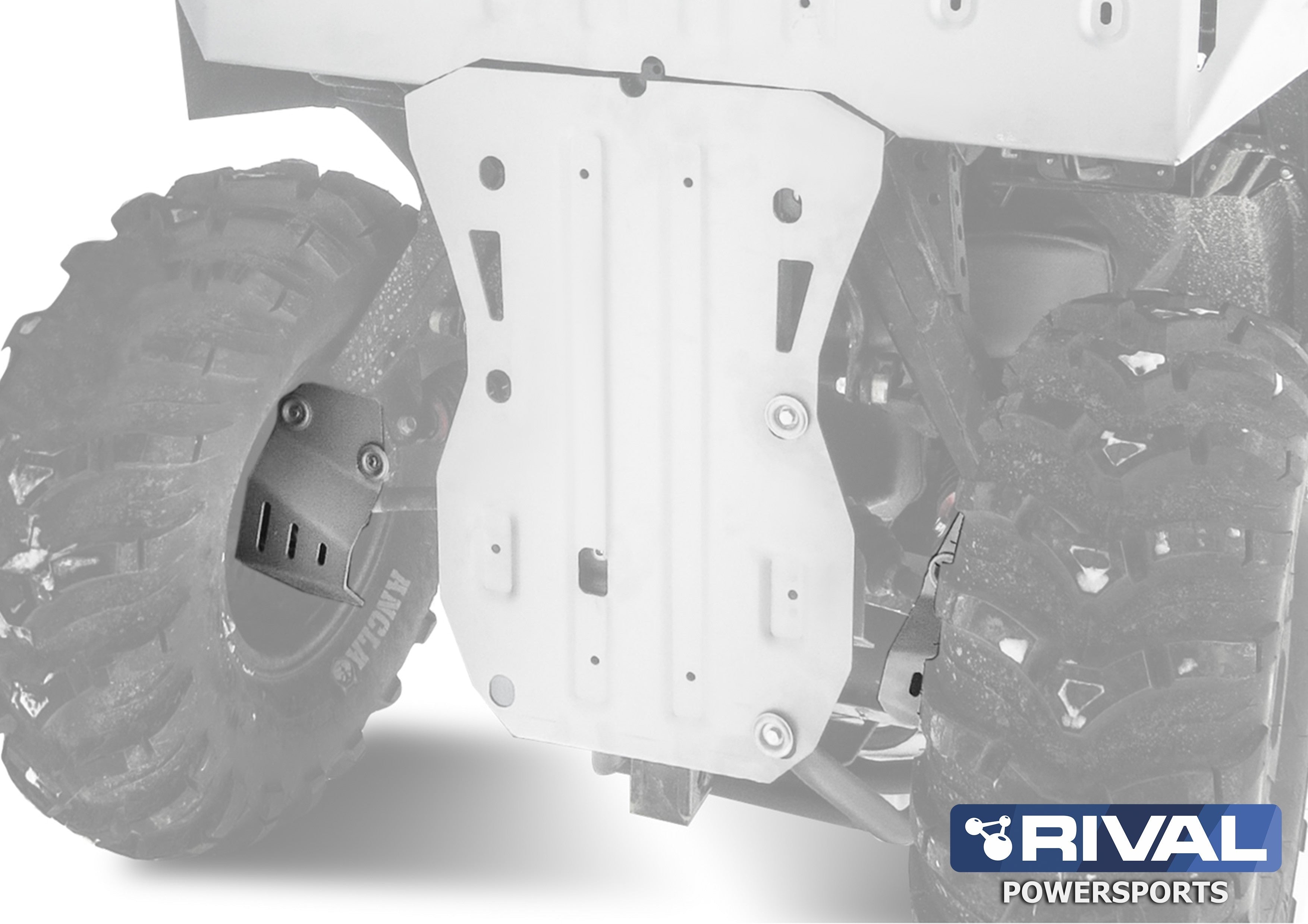 Photo of CF Moto C Force 800 / 800XC / 1000 Alloy Rear A Arm Guards by Rival Powersports USA - Premium Alloy Rear A Arm Guards for UTVs / Side by Sides