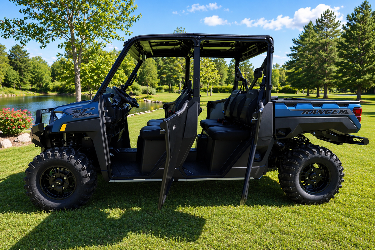 Polaris Ranger 1000 / XP Crew Half Doors by Rival Powersports