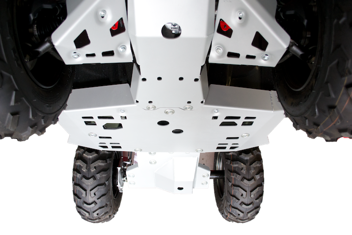 Photo of Honda TRX420 / 500FA/FE/FM/FPA Alloy Central Skid Plate by Rival Powersports USA - Premium Central Skid Plate Alloy for UTVs / Side by Sides