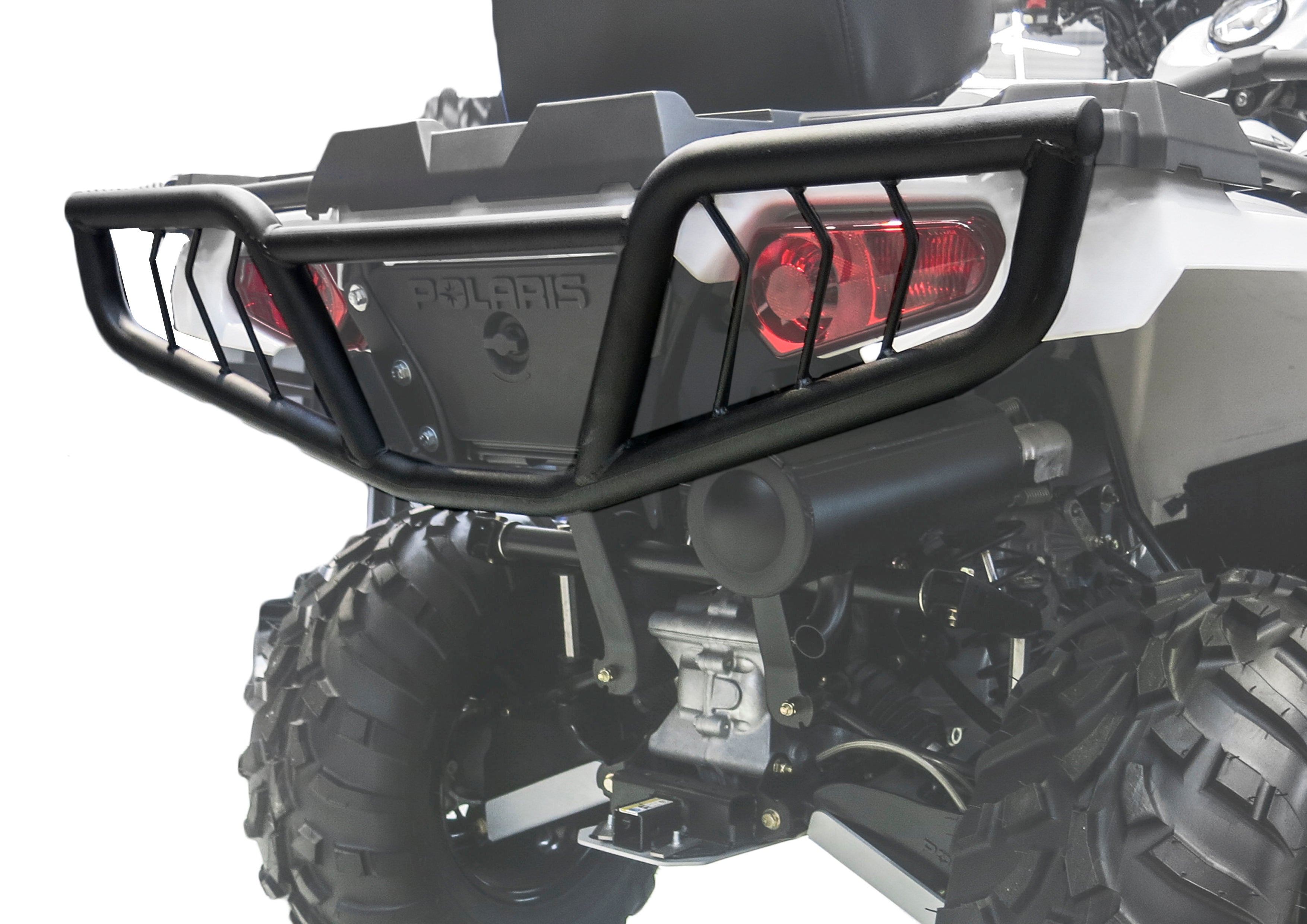 Photo of Polaris Sportsman 450 / 570 Rear Bumper by Rival Powersports USA - Premium Rear Bumper for UTVs / Side by Sides